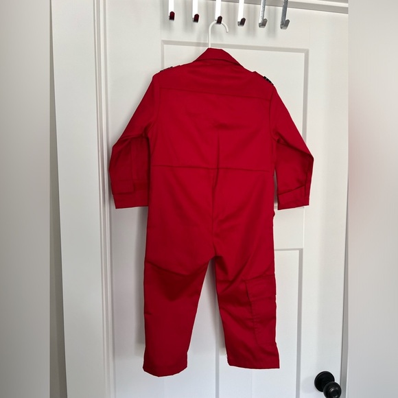 Royal Air Force Red Arrows Kids Flying Suit Pilot Costume: Size 1/2 years - Picture 4 of 6